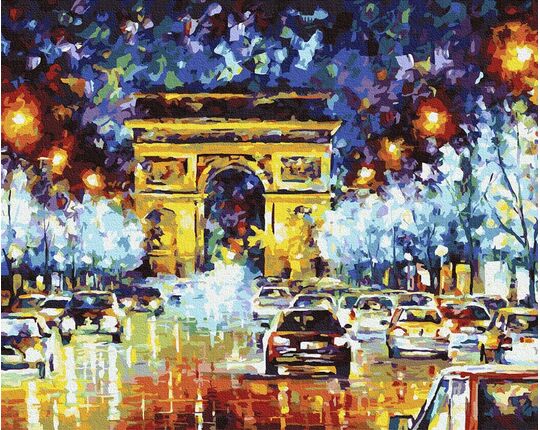 Triumphal Arch 40x50cm paint by numbers