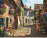 Italian streets paint by numbers