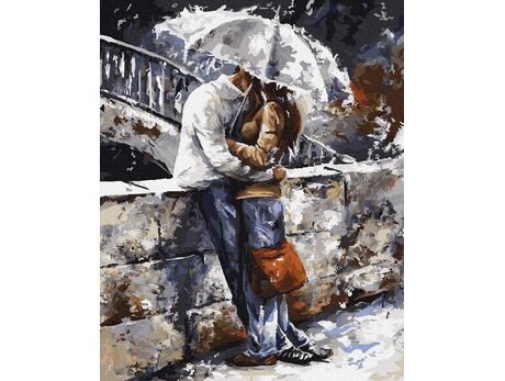 Love under the rain paint by numbers
