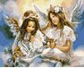 Two Angels paint by numbers