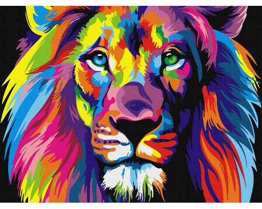 Leo paint by numbers