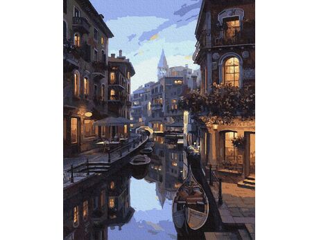 Mysterious Venice paint by numbers