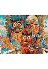Owls 40x50cm