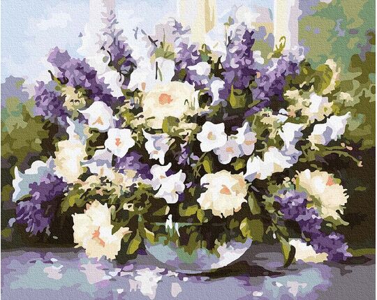 May bouquet paint by numbers