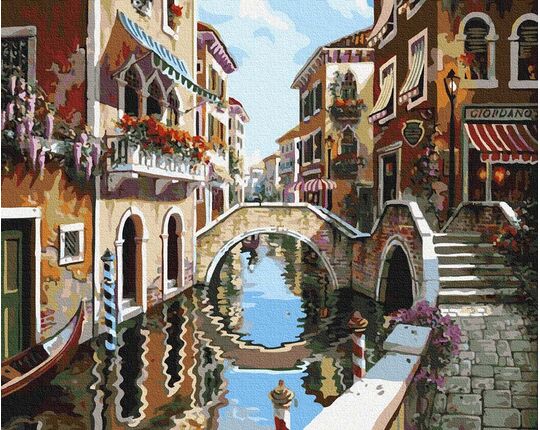 Wonderful Venice paint by numbers