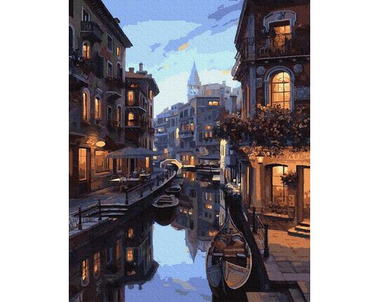 Mysterious Venice 50x65cm paint by numbers