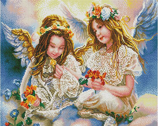 Two Angels diamond painting