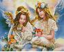 Two Angels diamond painting
