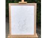 Picture frame (MDF) for 40x50cm canvas, bronze color picture frames
