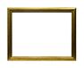 Picture frame (MDF) for 40x50cm canvas, gold color picture frames