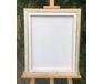 Picture frame (MDF) for 50x65cm canvas, acacia color picture frames