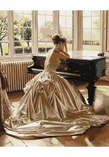 Girl at the piano