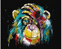 Rainbow chimpanzee