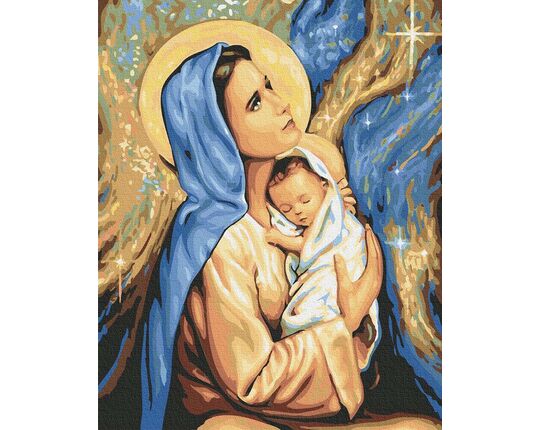 Holy Mother Mary 40x50cm paint by numbers