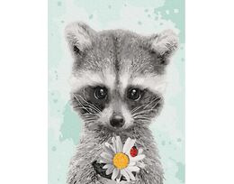 A cutie and a ladybug 30x40cm