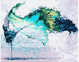 A thrilling dance 40x50cm