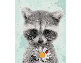 A cutie and a ladybug 40x50cm