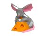 Mouse and cheese papercraft 3d models