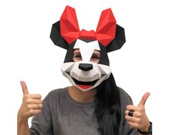 Minnie Mouse mask