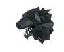 Fierce Wolf (Black) papercraft 3d models