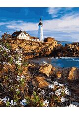 Lighthouse on the coast