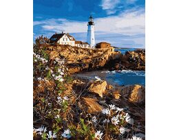 Lighthouse on the coast
