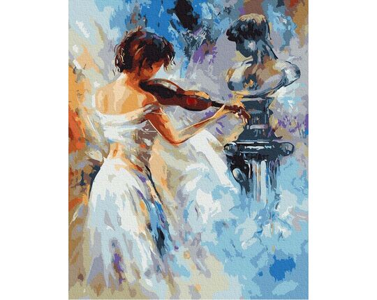 Classic violin melodies paint by numbers