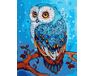 A fabulous owl paint by numbers