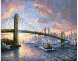 Brooklyn Bridge. New York