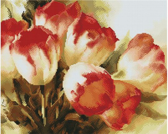 Colorful Tulips diamond painting
