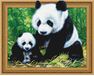 Panda with the young one diamond painting