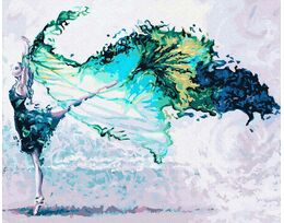 A thrilling dance 50x65cm