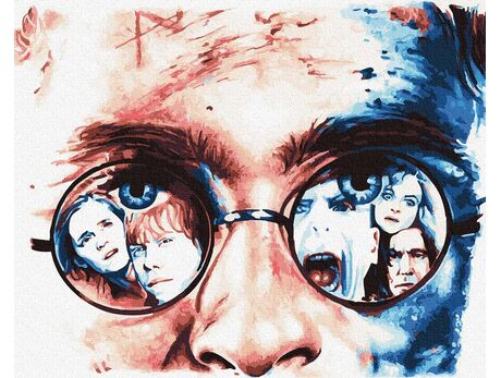 Harry Potter - Living in the Magic paint by numbers