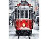 Winter tram paint by numbers