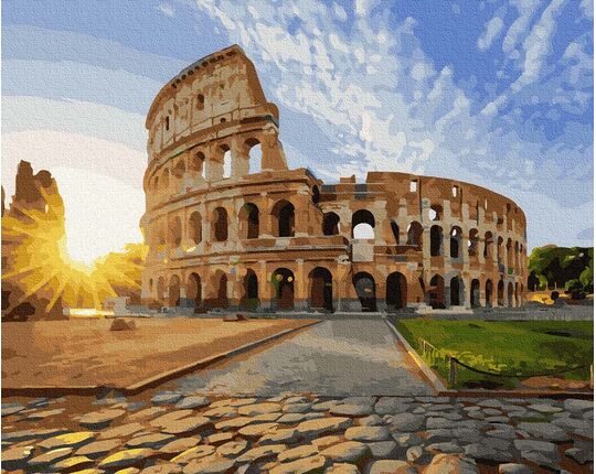 Colosseum in the sun 40x50cm paint by numbers