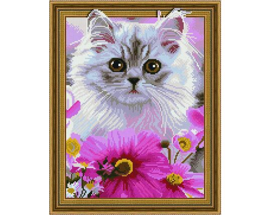 Cute kitten diamond painting