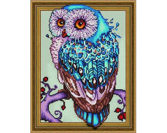 Fairy-tale owl diamond painting