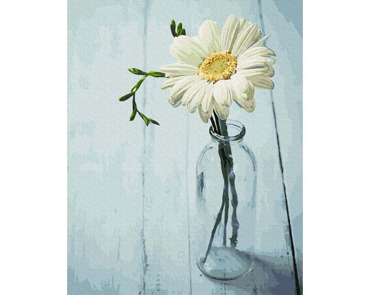 Flower in a jug paint by numbers