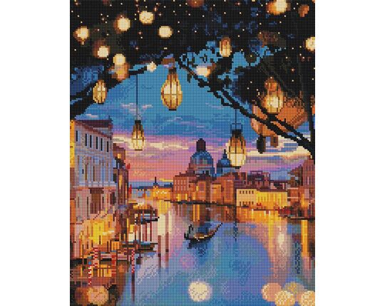 Lights over Venice diamond painting