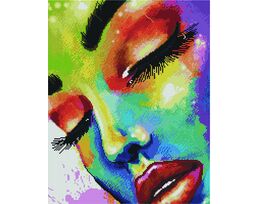 Girl in colors