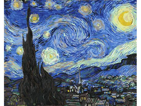 Vincent Van Gogh - Starry Night 50x65cm paint by numbers