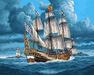 Tall ship paint by numbers