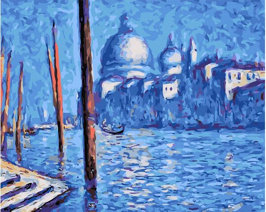 Views of Venice (Grand Canal) – Claude Monet paint by numbers