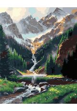 Mountain stream 40x50cm