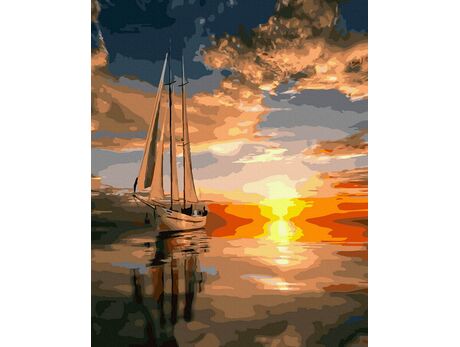 Sailing towards the sun paint by numbers