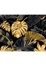 Gold-plated Monstera