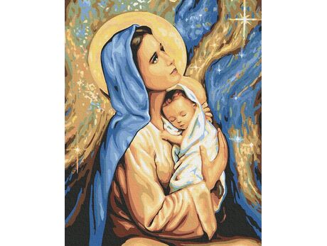 Holy Mother Mary 50x65cm paint by numbers