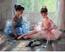Charming ballerinas 50x65cm paint by numbers