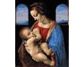 Madonna Litta - Giovanni Antonio Boltraffio and Leonardo da Vinci paint by numbers