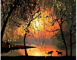 A sunny corner 40x50cm